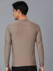 Kotty Men Solid Round Neck T-shirt