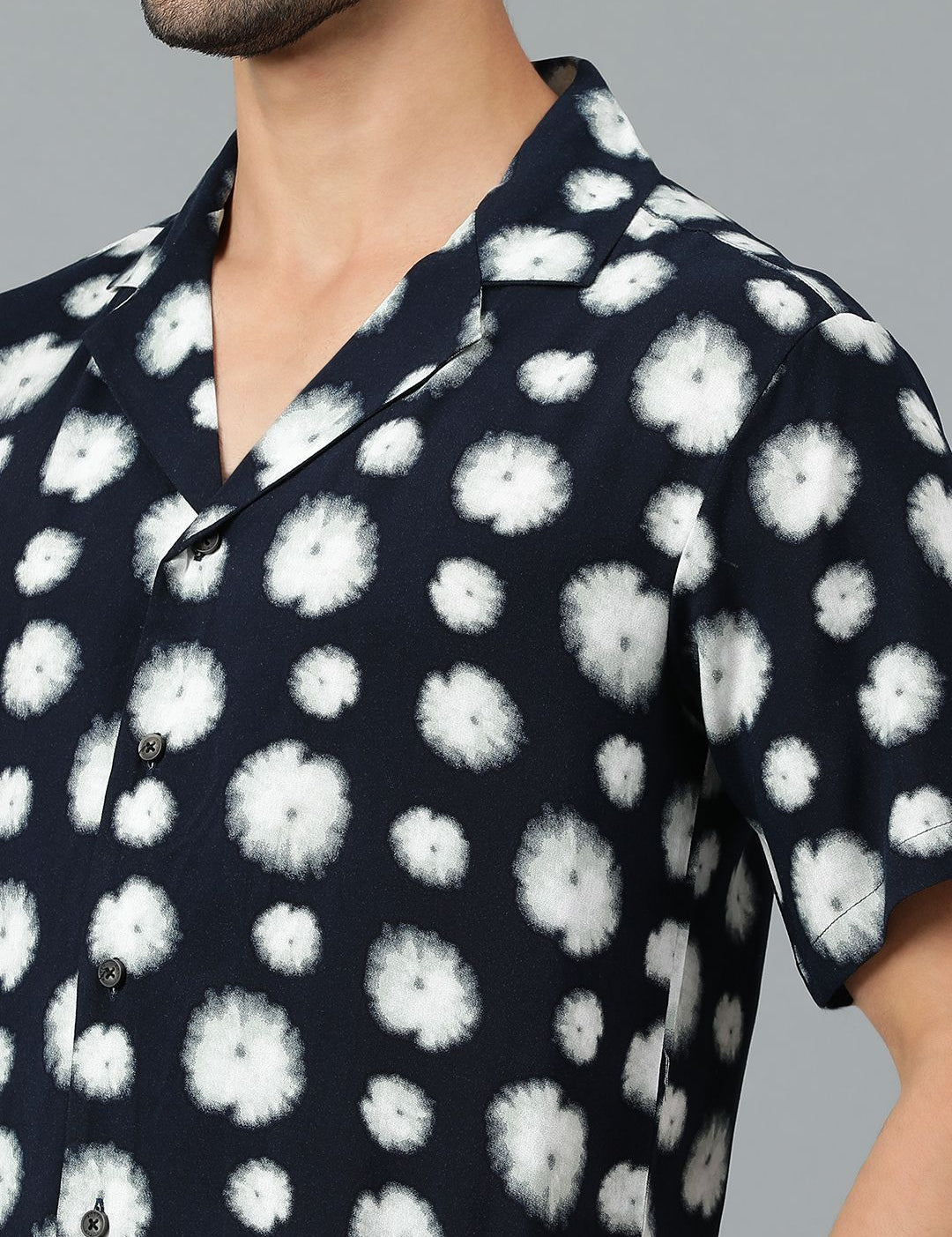 Kotty Men Tie and Dye Printed Casual Shirt