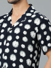 Kotty Men Tie and Dye Printed Casual Shirt