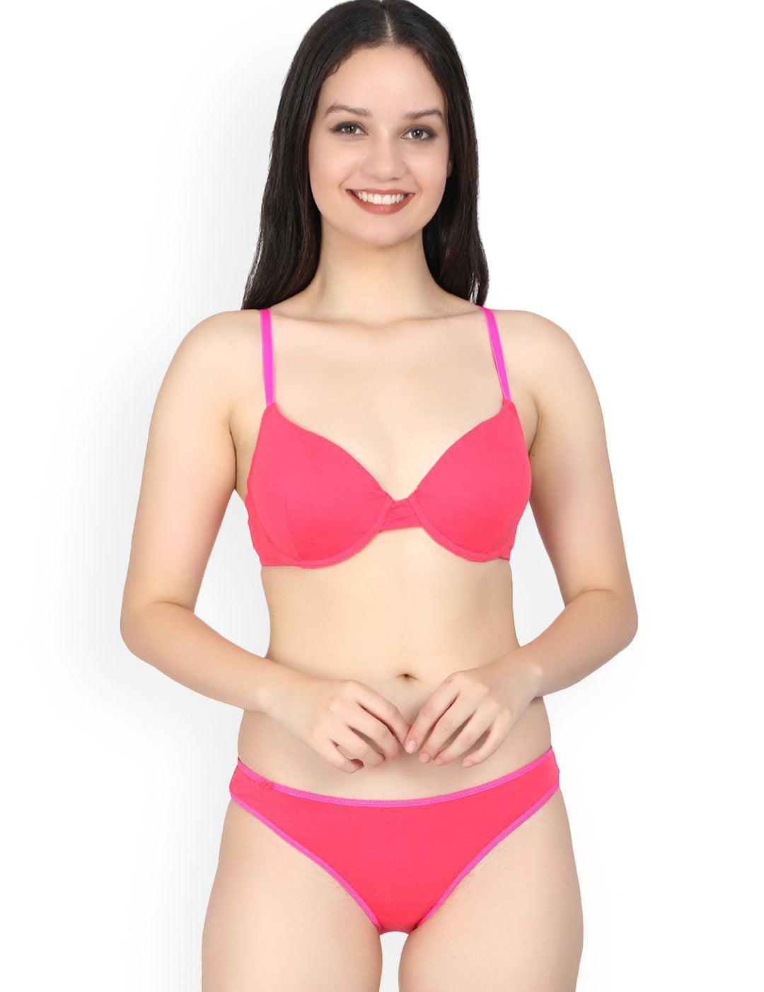 Kotty Women Pink Lingerie Set KTTIW75-Pink
