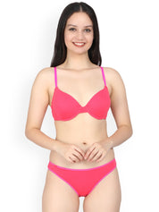 Kotty Women Pink Lingerie Set KTTIW75-Pink