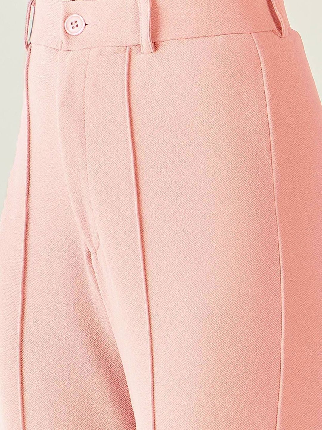 Kotty Women Relaxed Straight Leg High-Rise Trousers