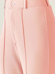 Kotty Women Relaxed Straight Leg High-Rise Trousers