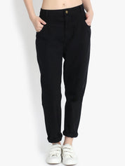 Kotty Women Black Jean Slim Fit High-Rise Stretchable Jeans