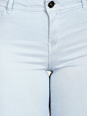 Kotty Women Blue Skinny Fit Mid-Rise Clean Look Jeans
