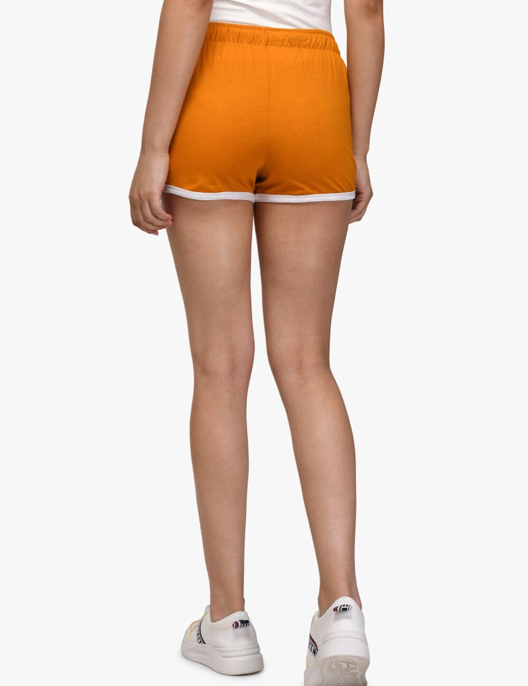 Kotty Women Pack Of 2 Colourblocked Regular Fit Hot Pants