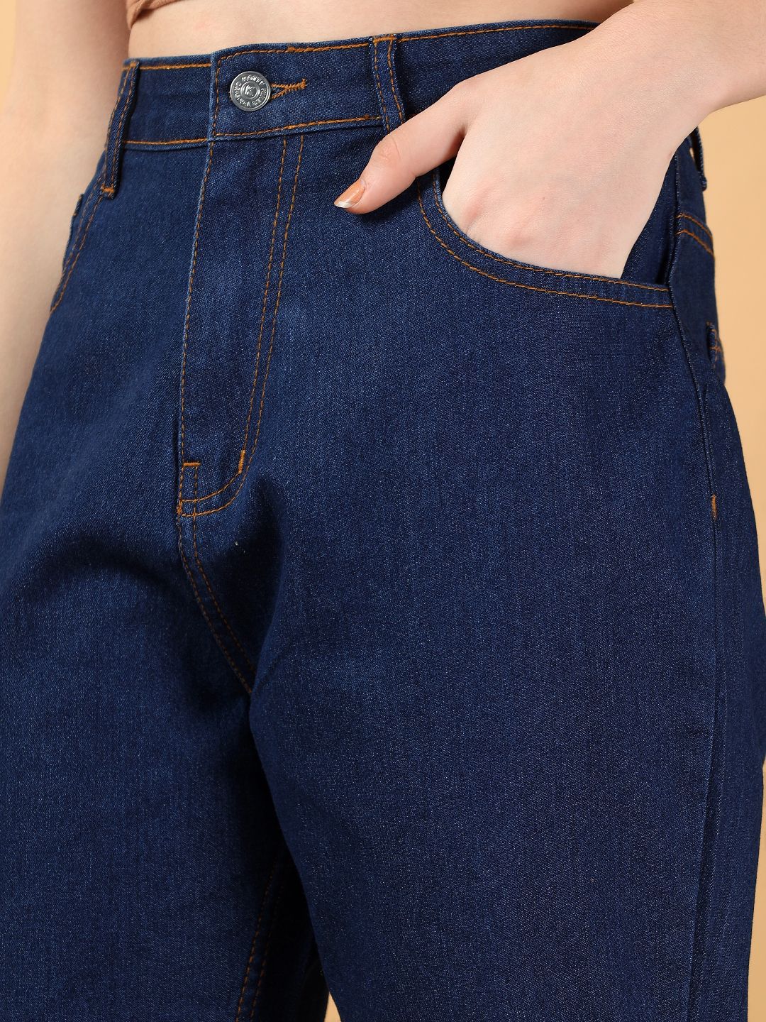 Kotty Women Jean Bootcut High-Rise Stretchable Jeans