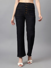 Kotty Women Bootcut High-Rise Stretchable Jeans
