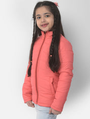 Kotty Girls Pink Outdoor Padded Jacket