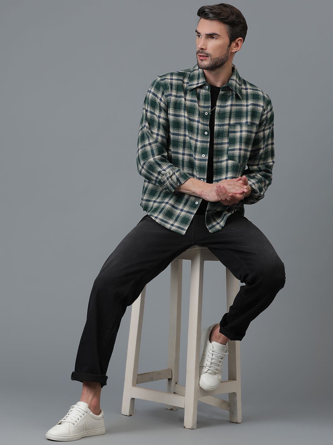 Kotty Green New Tartan Checked Casual Shirt
