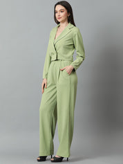 KOTTY BIZwear Basics Notched Lapel Collar Blazer With Trousers Co-Ords