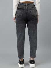 Kotty Women Grey Jean High-Rise Highly Distressed Stretchable Jeans