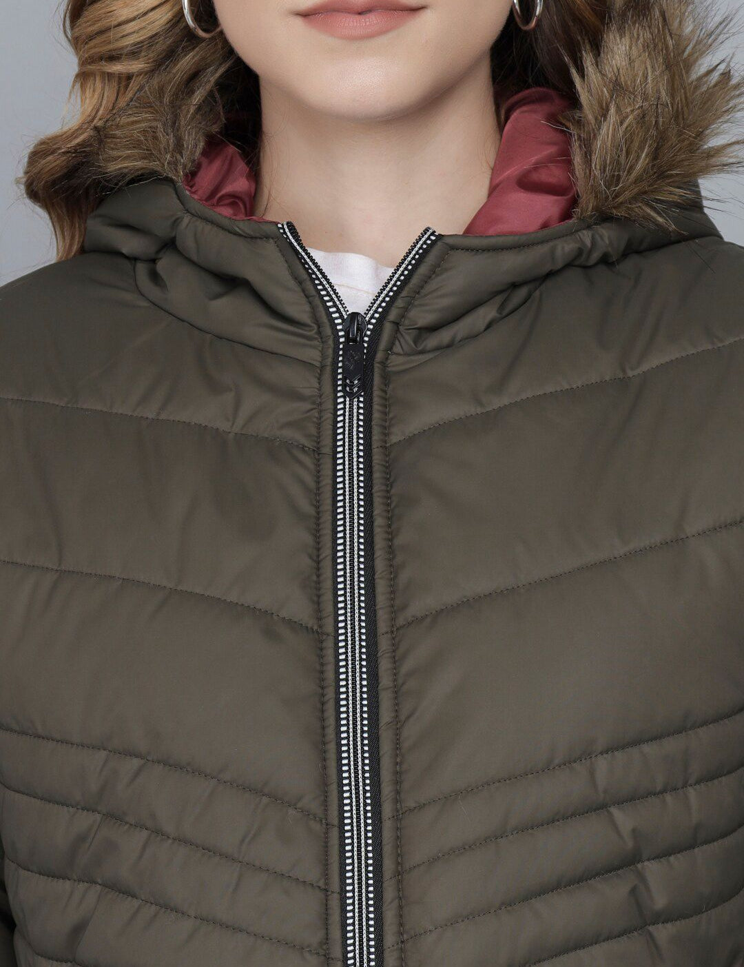 Kotty Women Green Lightweight Padded Jacket