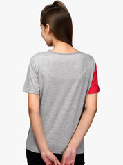 Kotty Women Pack Of 2 Colourblocked Round Neck T-shirt