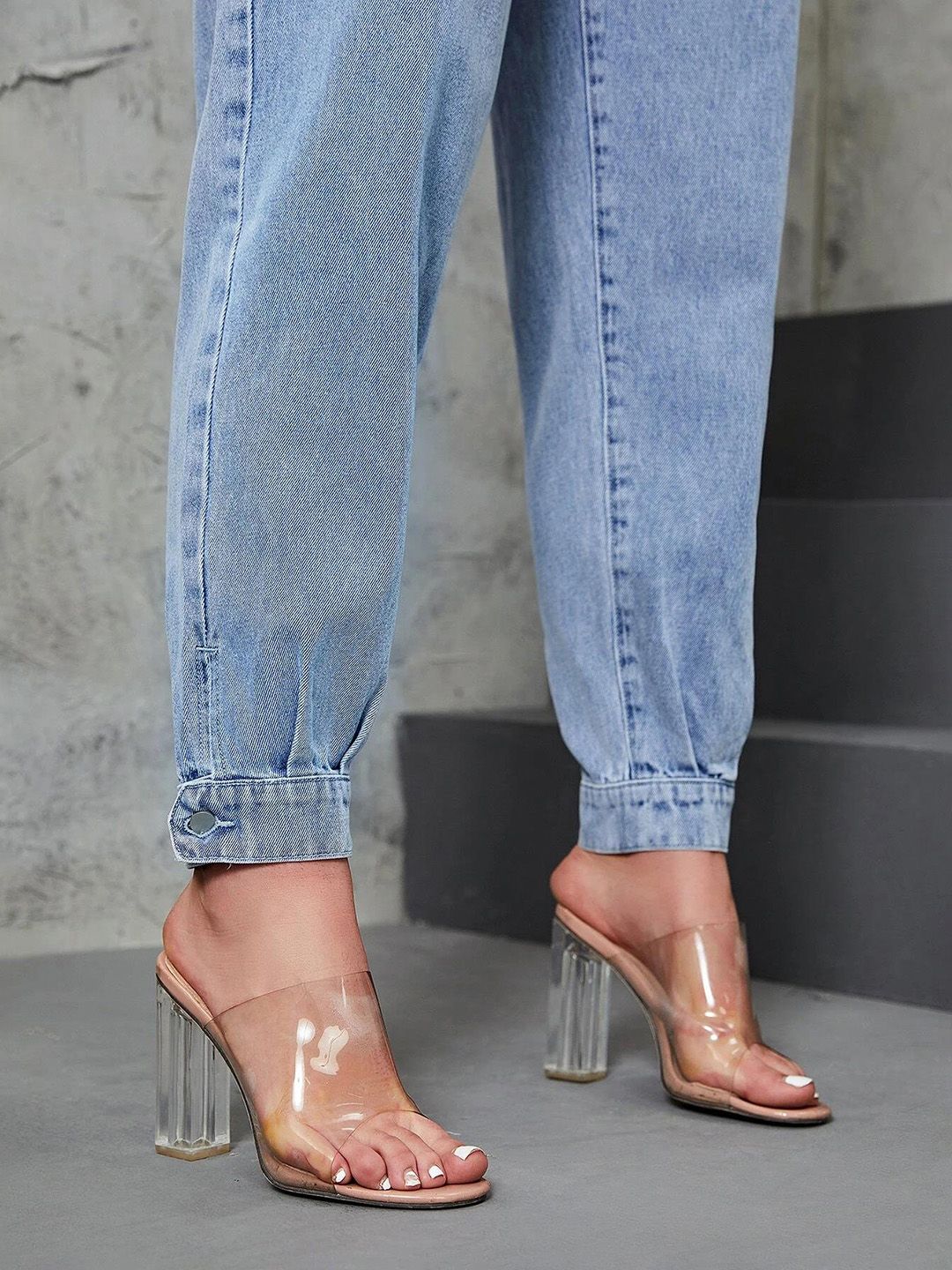 Kotty Women Jogger High-Rise Stretchable Jeans