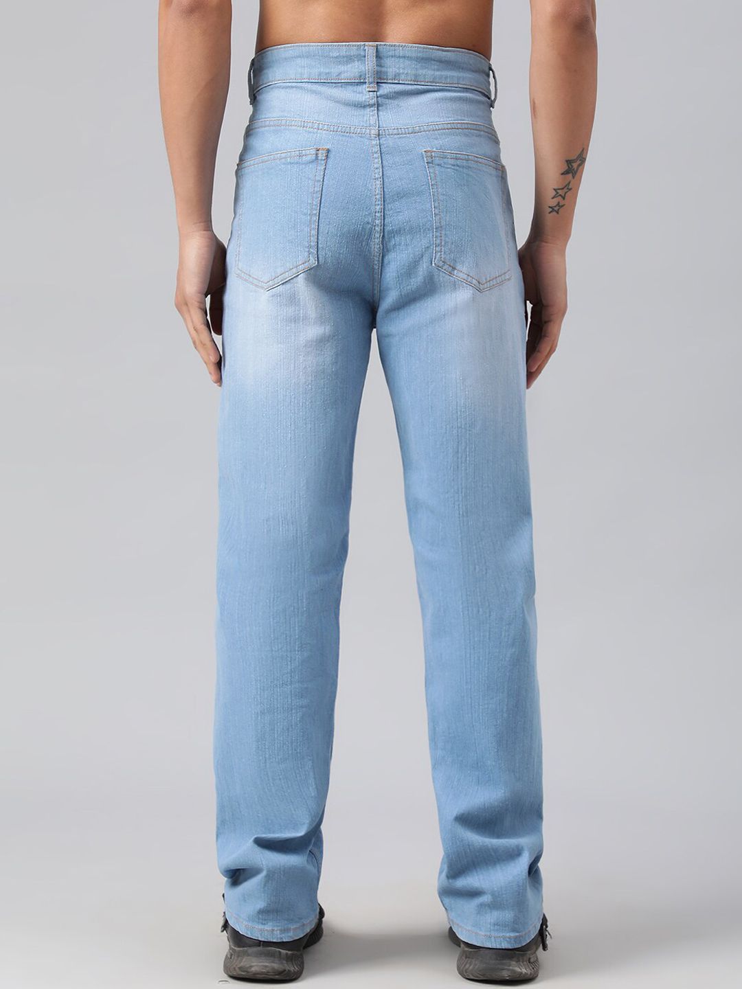 Kotty Men Low-Rise Light Fade Stretchable Jeans