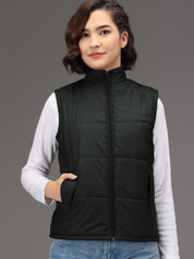 Kotty Women Black Padded Jacket
