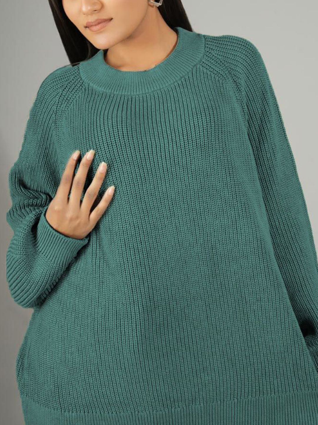 Kotty Women Round Neck Long Sleeves Pullover