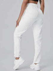 Kotty Women White Jean High-Rise Stretchable Jeans