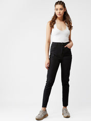 Kotty Women Black Skinny Fit Jeans