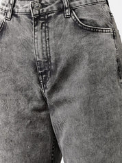 Kotty Women Grey Boyfriend Fit High-Rise Clean Look Jeans