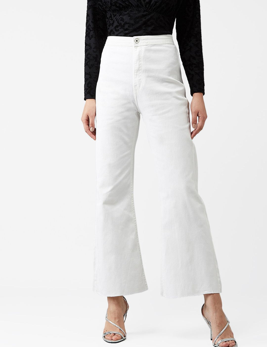 Kotty Women White Skinny Fit Jeans