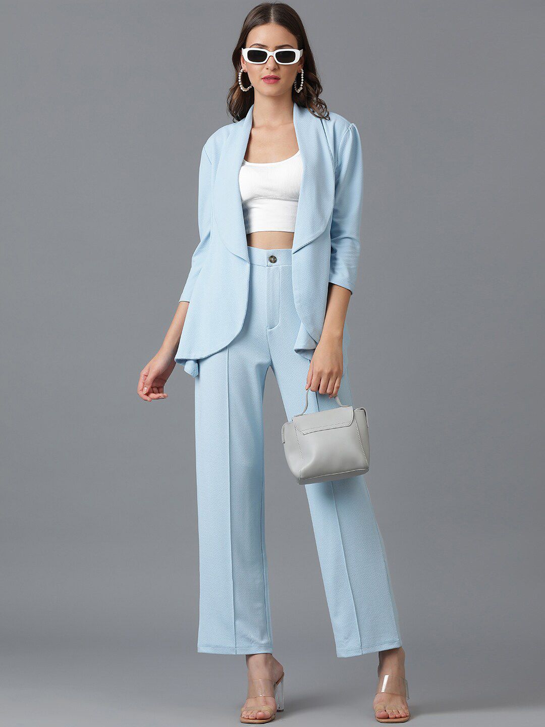 Kotty Shawl Neck Coat With Trouser  