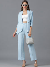 Kotty Shawl Neck Coat With Trouser  