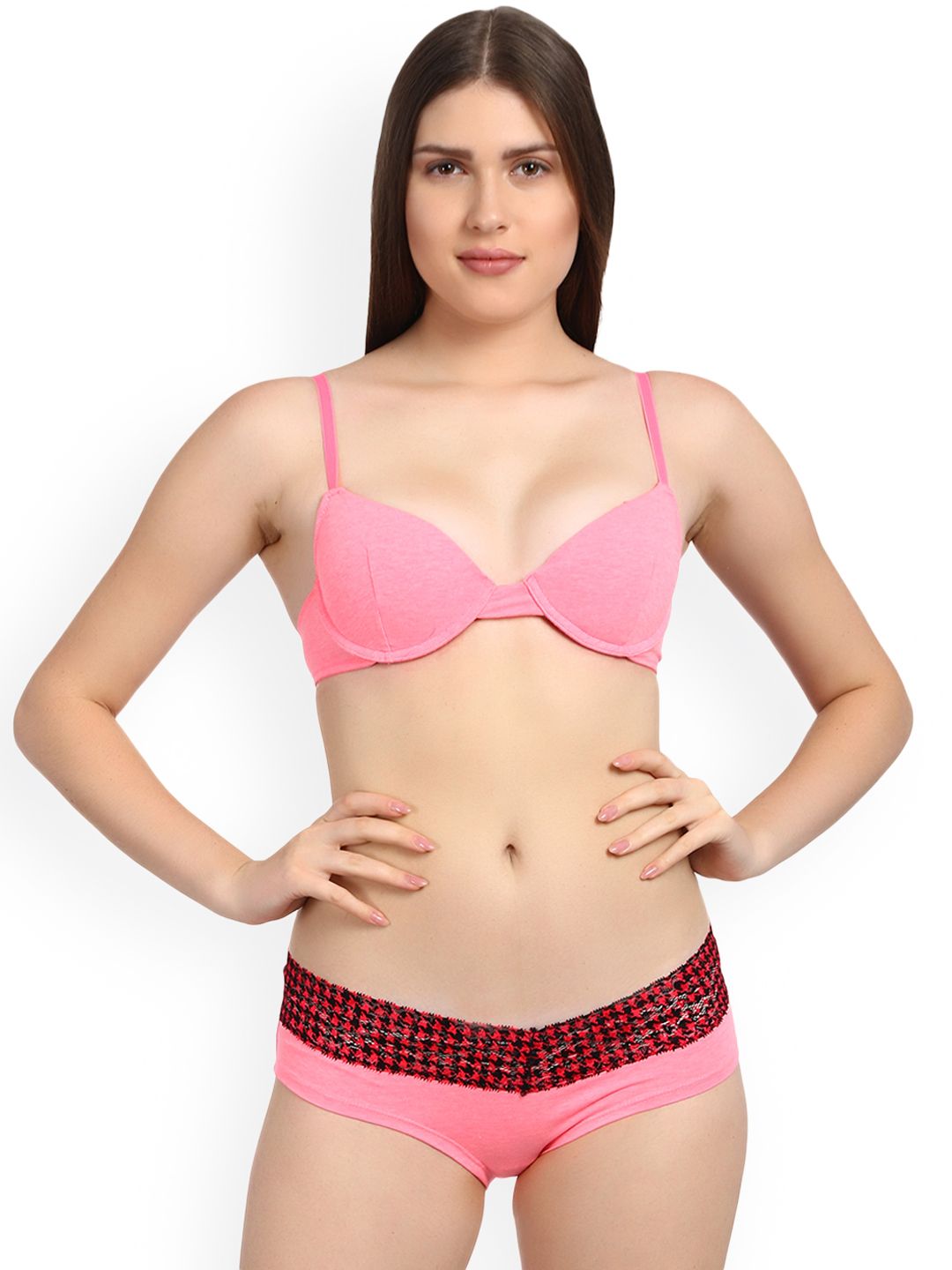 Kotty Women Pink Lingerie Set KTTIW126