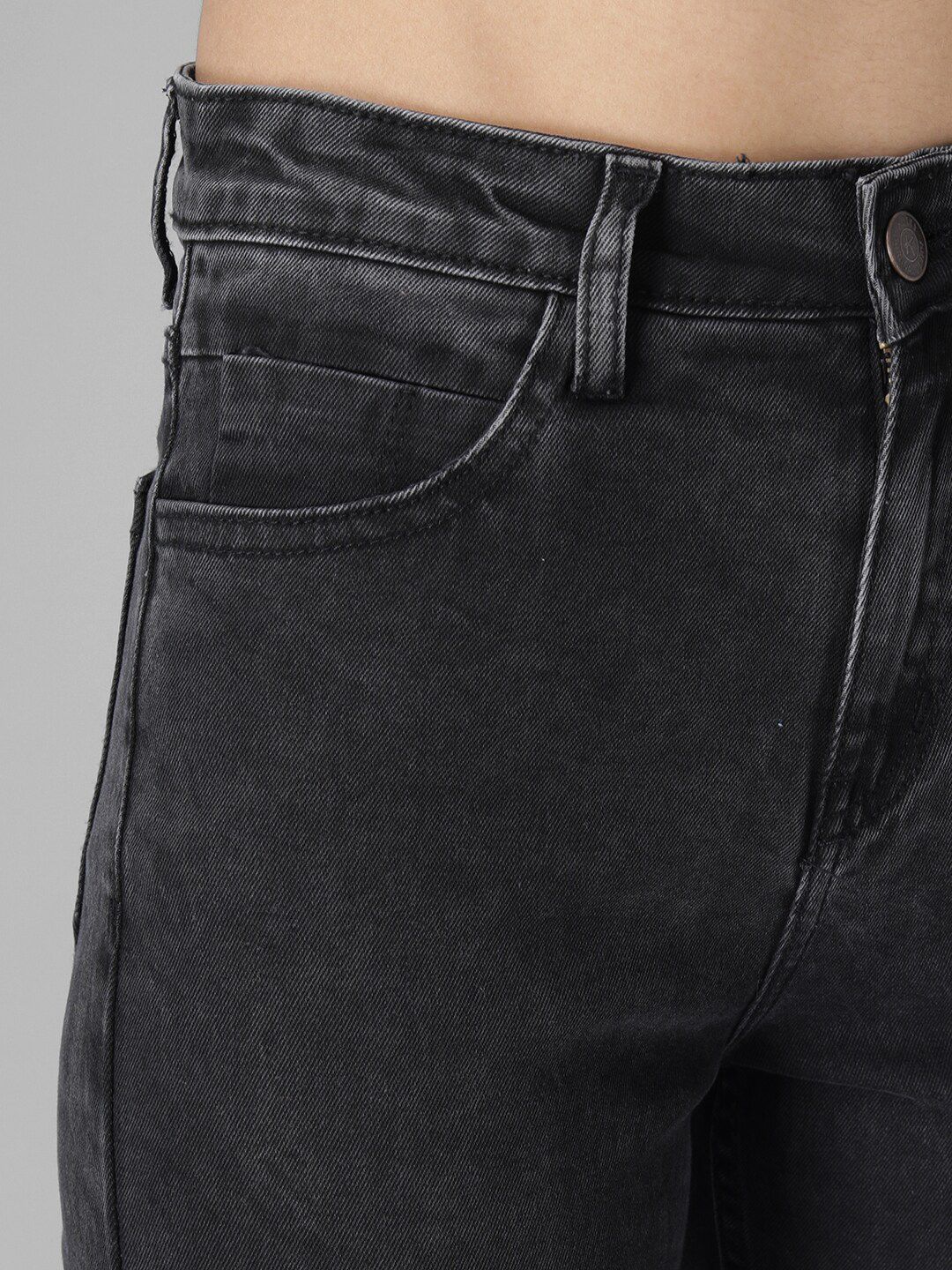 Kotty Women Black Skinny Fit High-Rise Clean Look Jeans