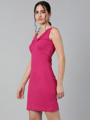 Kotty Sleeveless Cotton Sheath Dress