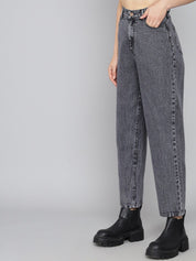 Kotty Women Black High-Rise Light Fade Jeans