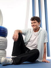 Kotty Men Comfort Fit Mid-Rise Stretchable Jeans