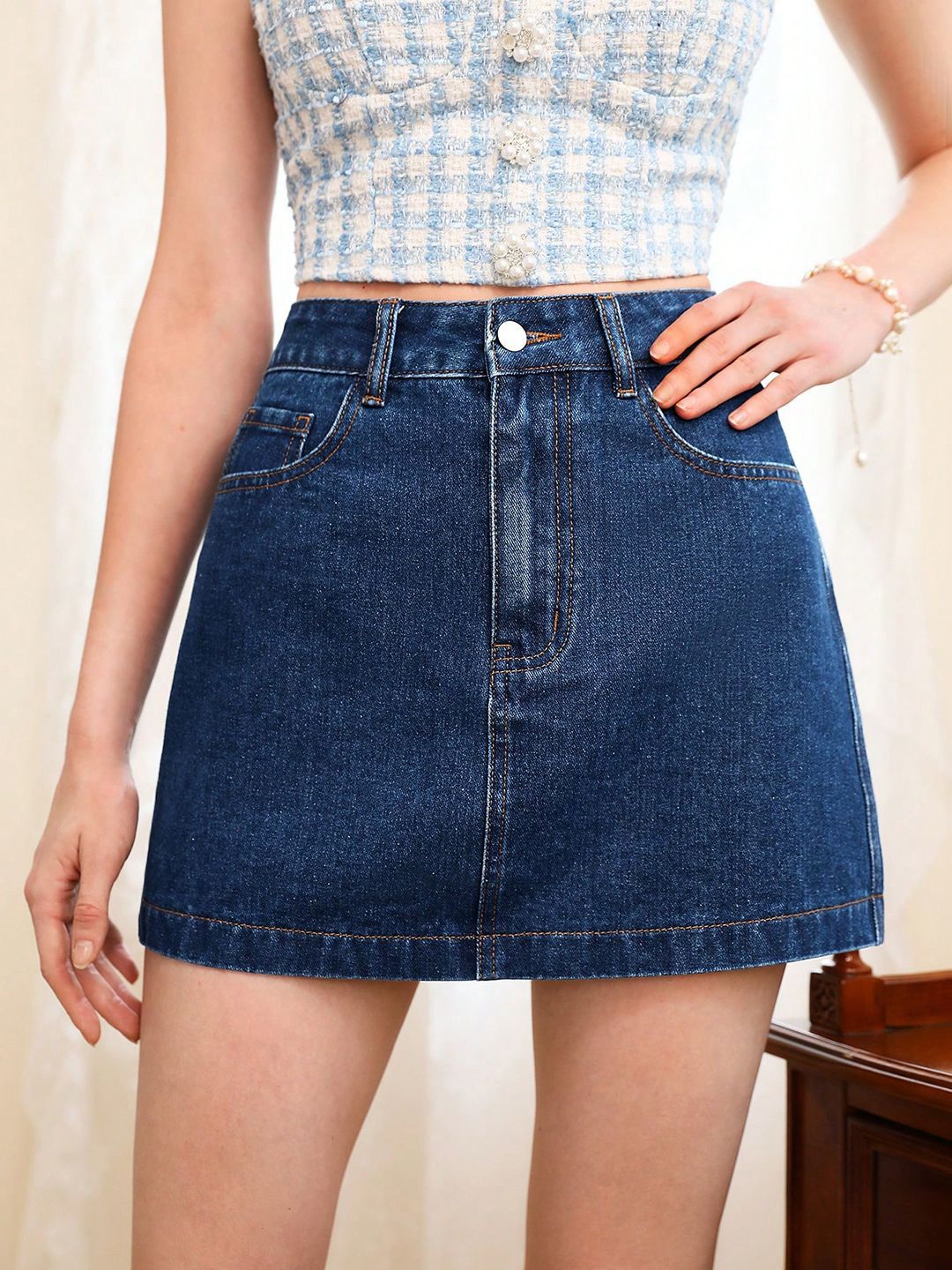  Kotty A-Line Above Knee  Skirts