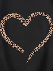 Kotty Women Printed Round Neck Sweatshirt