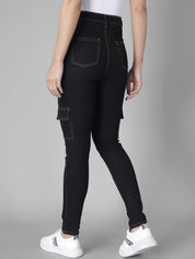 Kotty Women Black Skinny Fit Jeans