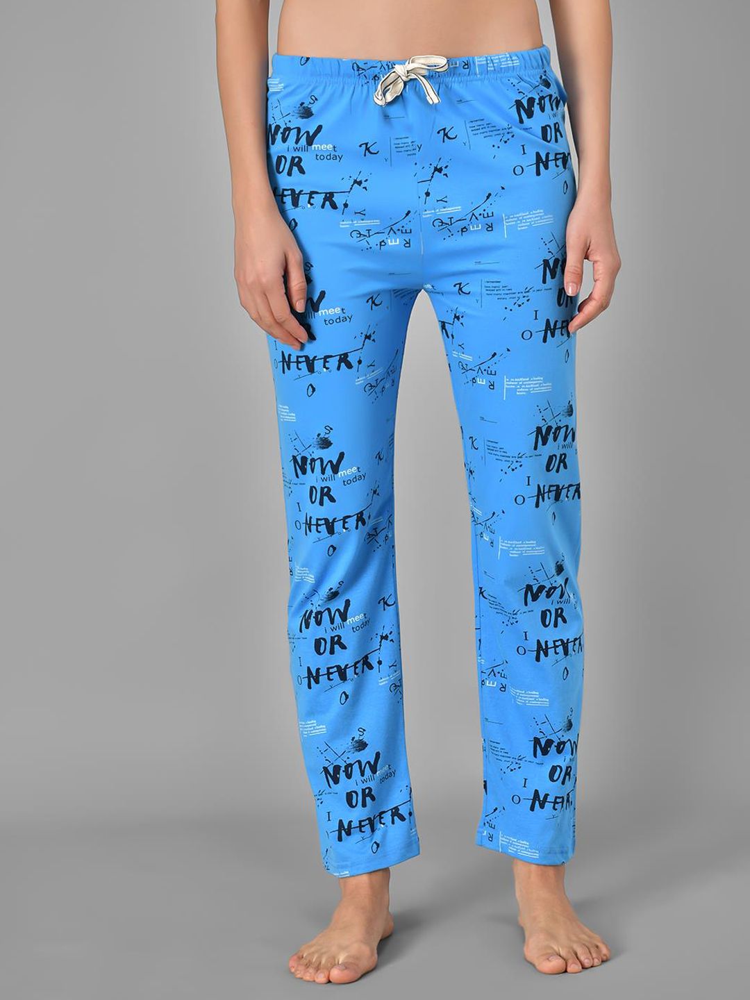 Kotty Women Printed Cotton Lounge Pants