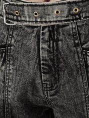 Kotty Women Charcoal Grey Slim Fit High-Rise Clean Look Jeans