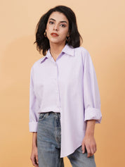Kotty Spread Collar Casual Shirt