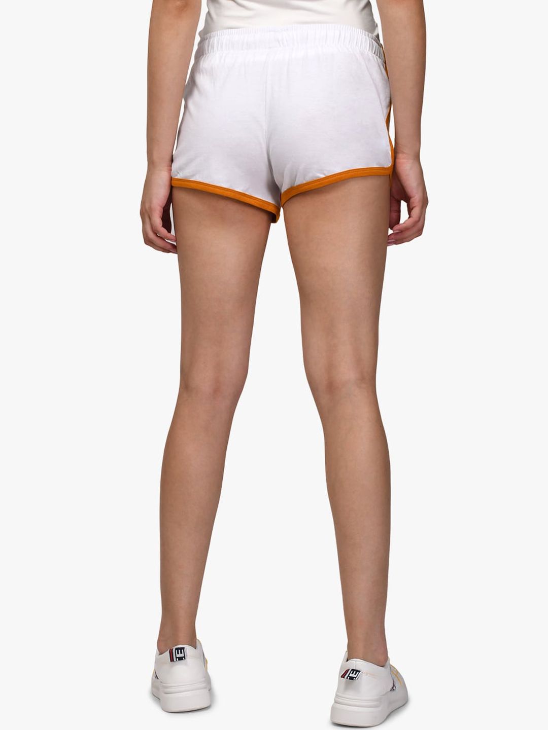 Kotty Women Multicoloured Pack of 2 Colourblocked Slim Fit Hot Pants