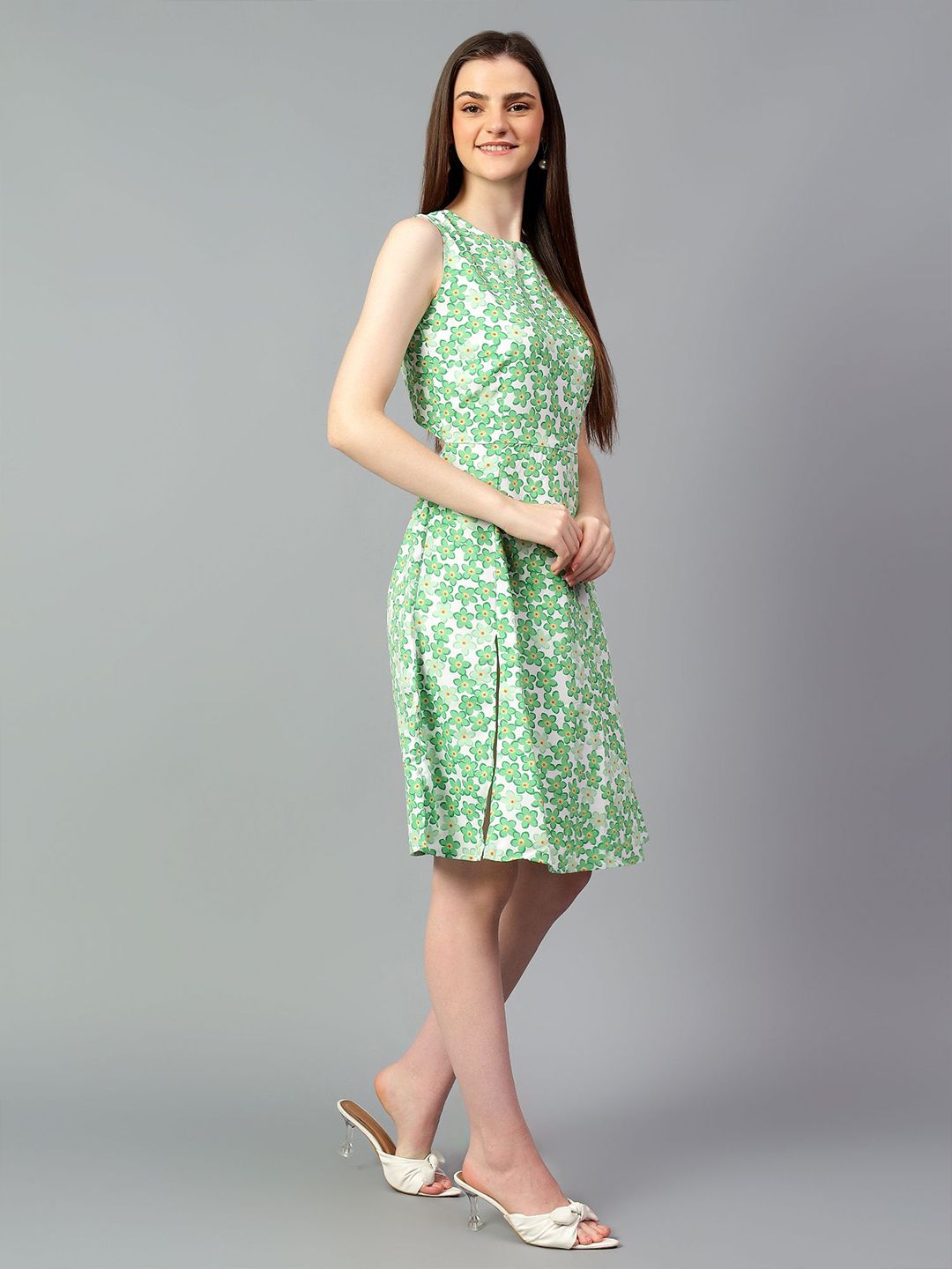Kotty Women Floral Printed  A-Line Dress