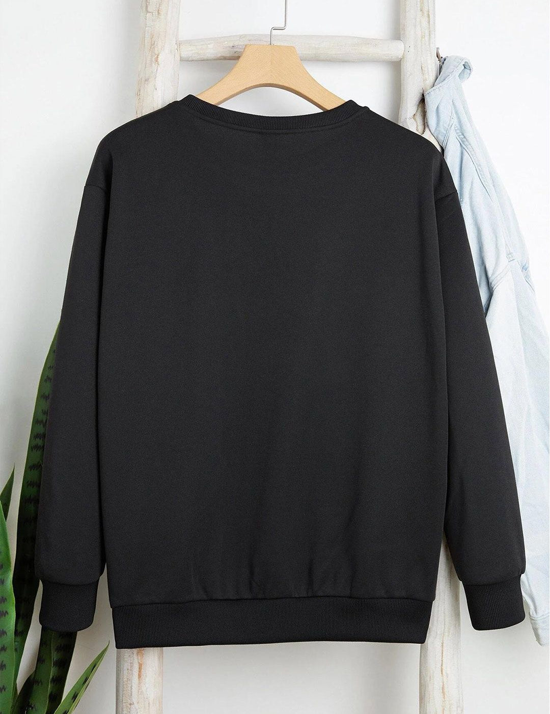 Kotty Printed Fleece Sweatshirt