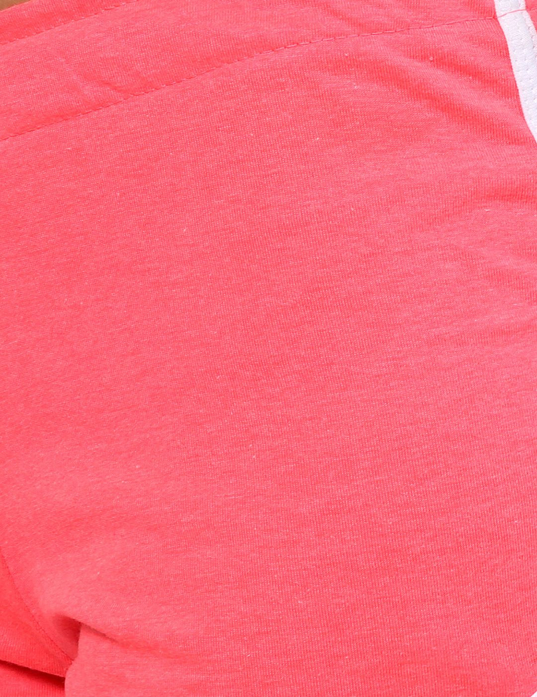 Kotty Women Pink Solid Lounge Shorts