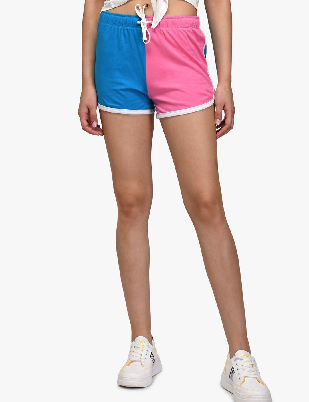 Kotty Women Pack of 2 Colourblocked Hot Pants
