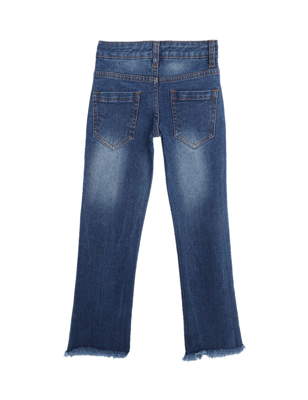 Kotty Girls Blue Jean Slim Fit Light Fade Jeans