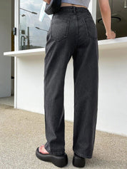 KOTTY Basics Women Straight Fit High-Rise Clean Look Stretchable Jeans