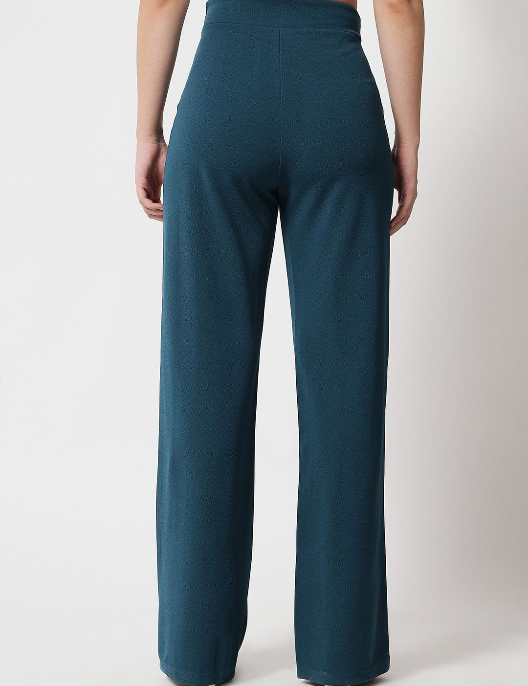 Kotty Women Pack Of 2 Relaxed Straight Leg Easy Wash Straight Fit Parallel Trousers