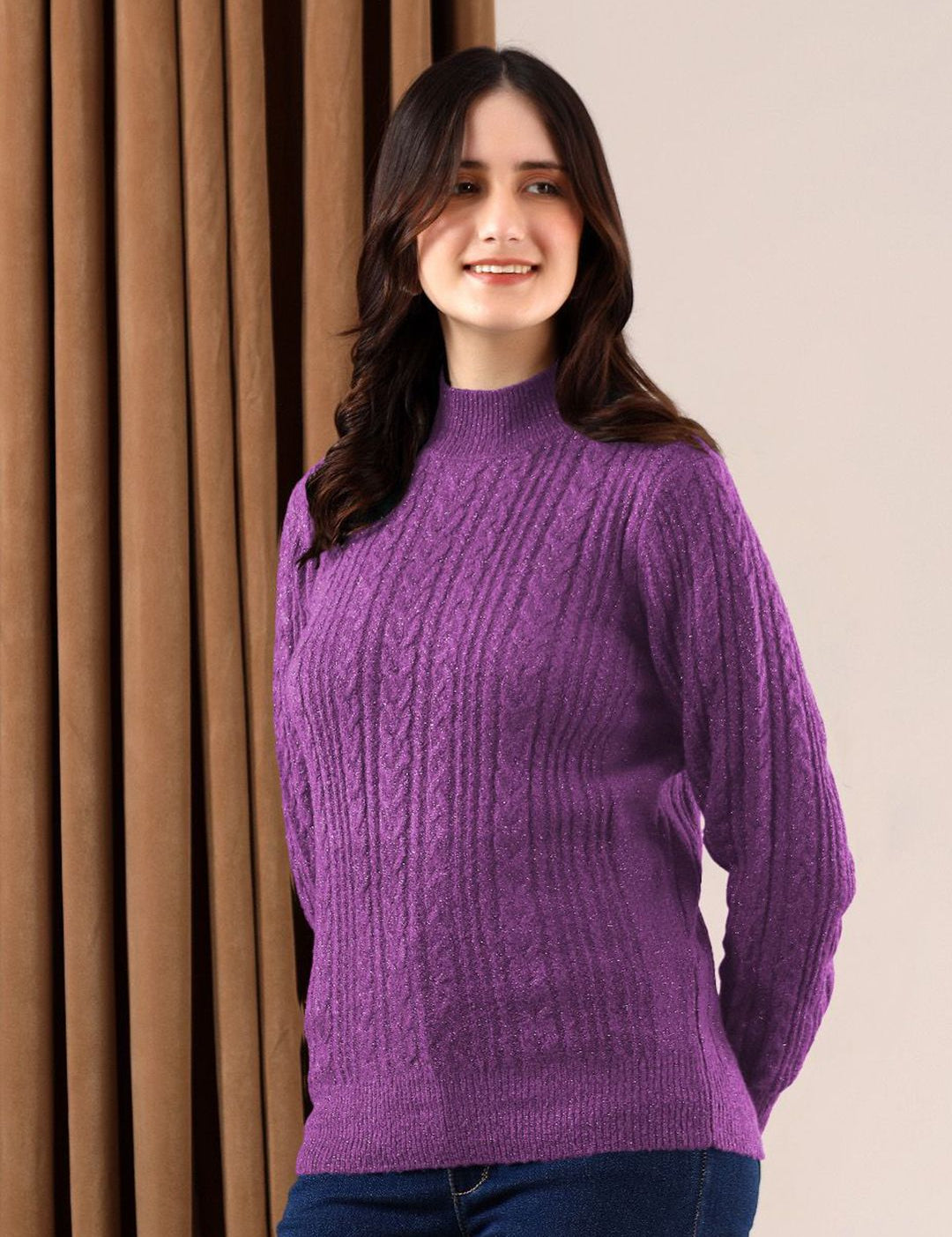 Kotty Women Cable Knit Pullover
