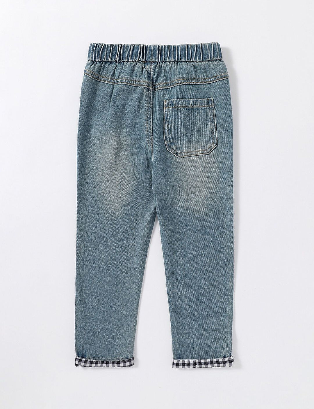 Kotty Girls Blue Jean Heavy Fade Jeans