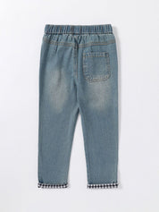 Kotty Girls Blue Jean Heavy Fade Jeans